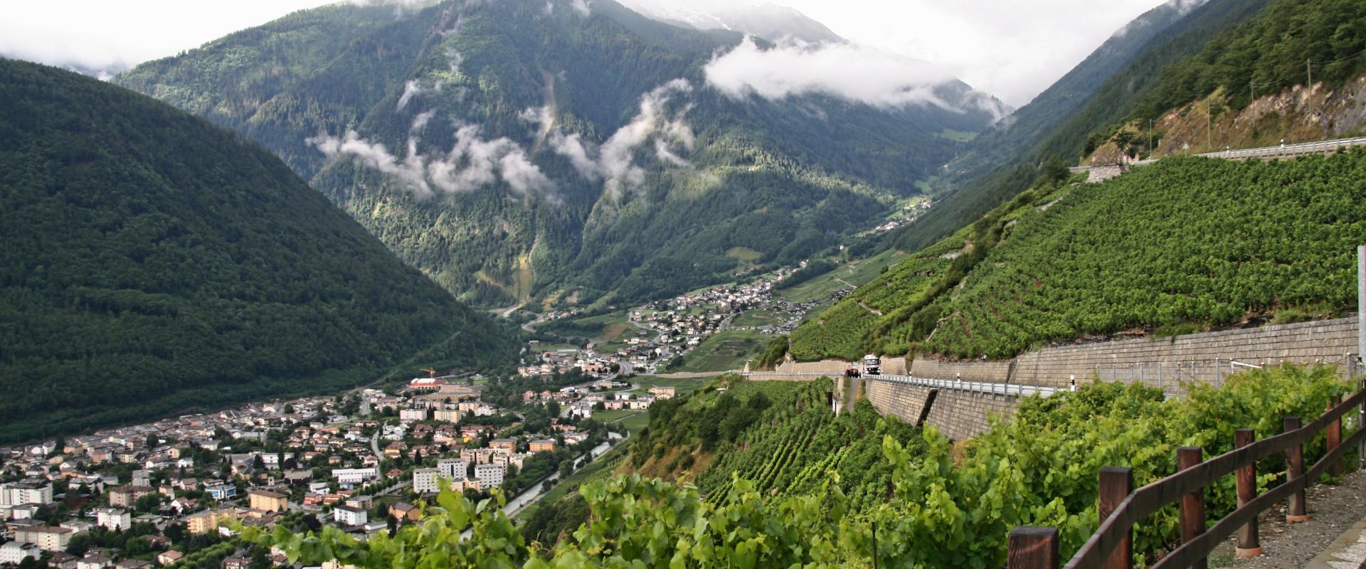 Col de la Forclaz vom Schweizer Wallis zum Mont Blanc